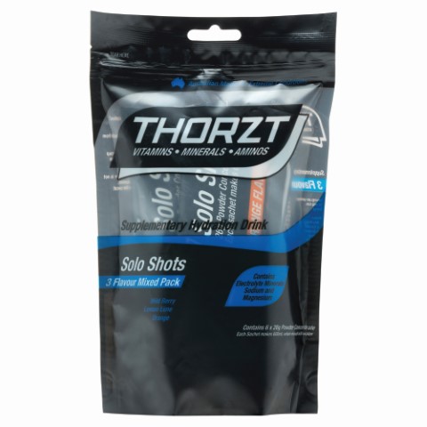 THORZT LOW GI SOLO SHOT MIXED PACK 26G